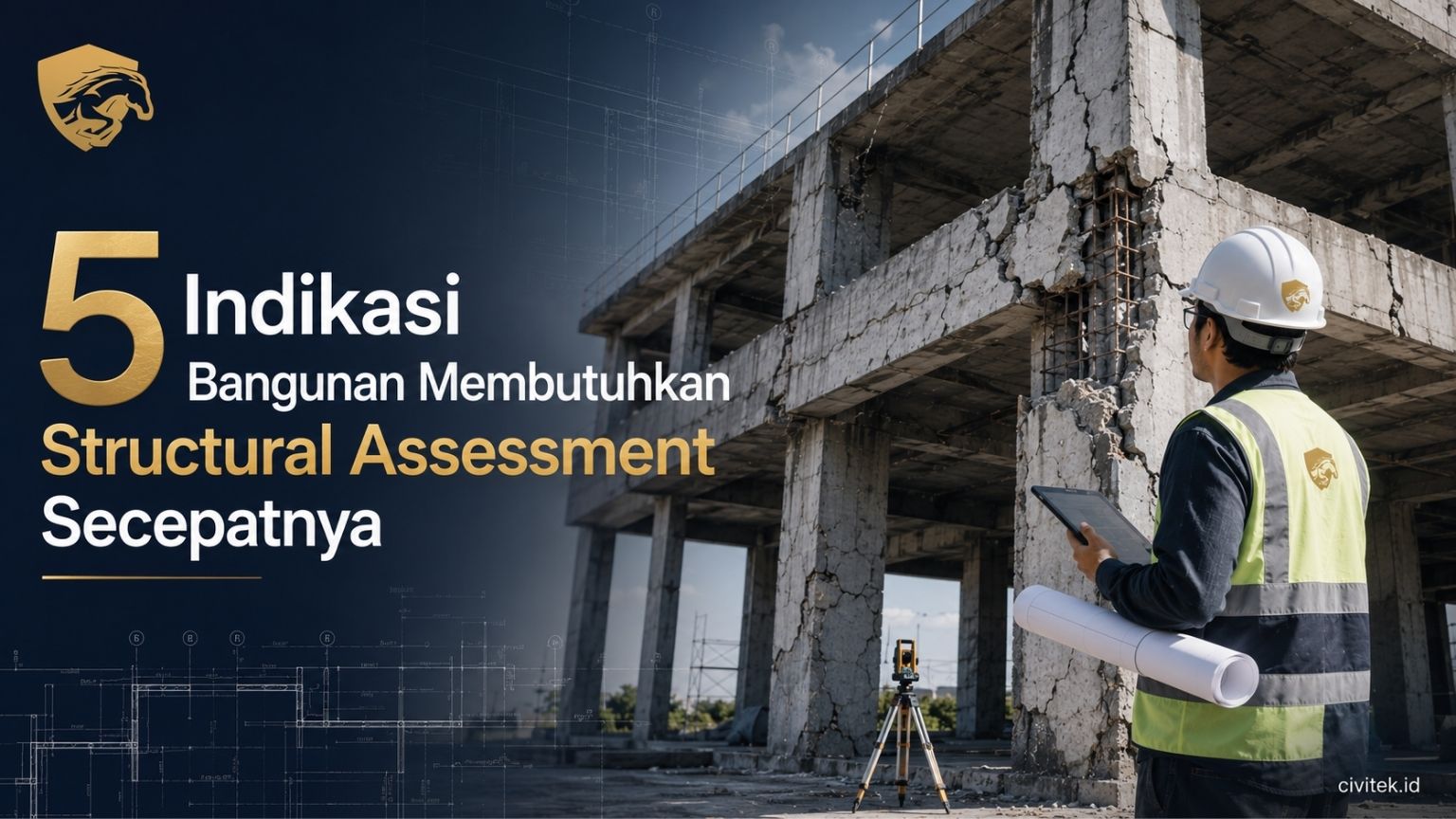 5 Indikasi Bangunan Membutuhkan Structural Assessment Secepatnya